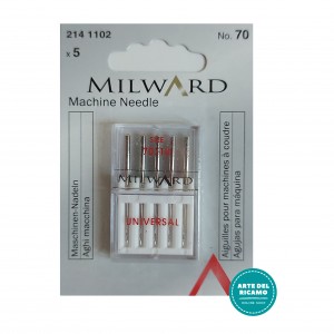 Milward - Agujas Universales para Máquinas de Coser - Numero 70 - 10